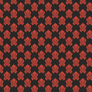 Black Flower Burst
