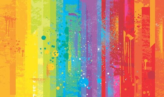 Grunge Rainbow