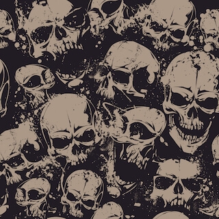 Grunge Skulls