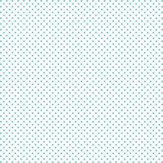 Light Teal Polka Dot