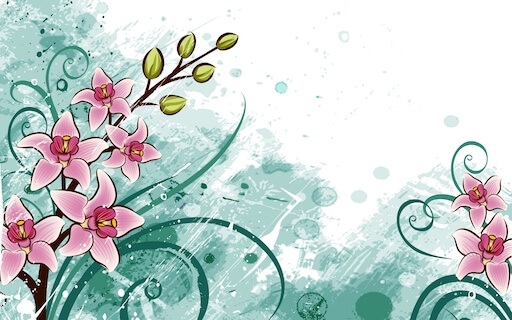 Pink Lily Water Color