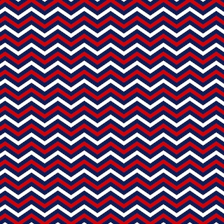 Red White And Blue Chevron