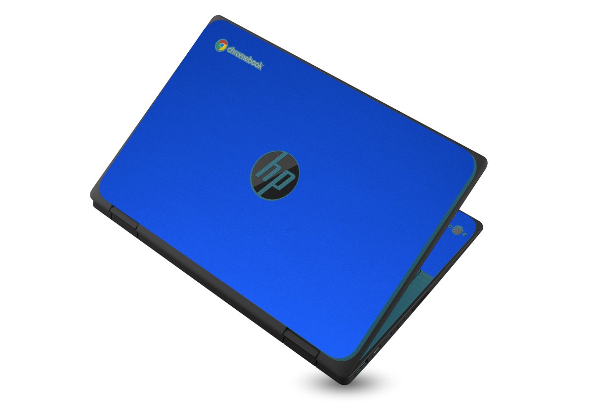 HP Chromebook X360 11 G3 EE CHROME BLUE Laptop Skin