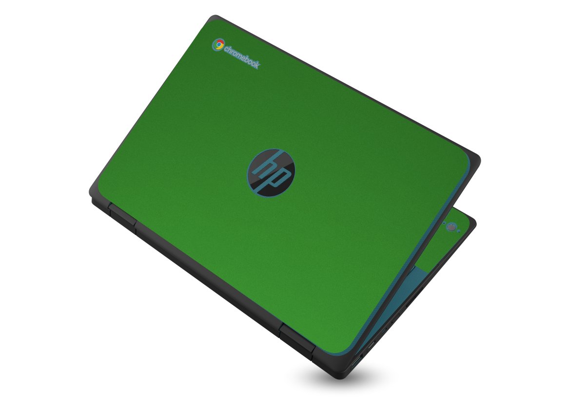 HP Chromebook X360 11 G3 EE CHROME GREEN Laptop Skin