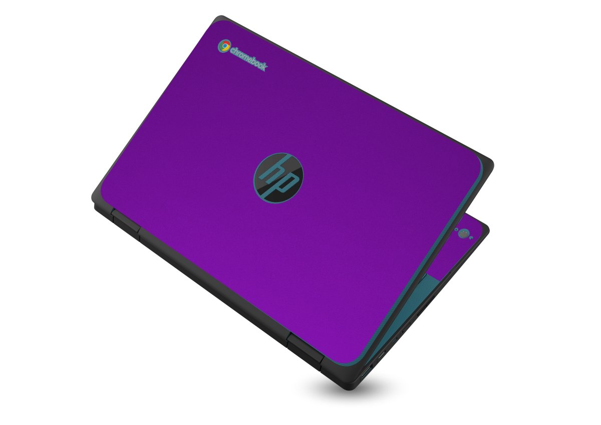 HP Chromebook X360 11 G3 EE CHROME PURPLE Laptop Skin