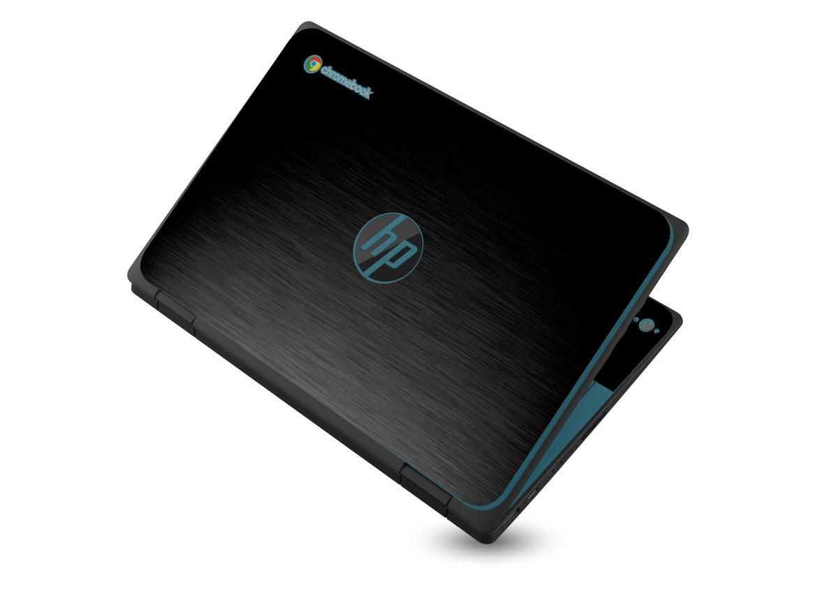 HP Chromebook X360 11 G3 EE MTS BLACK Laptop Skin