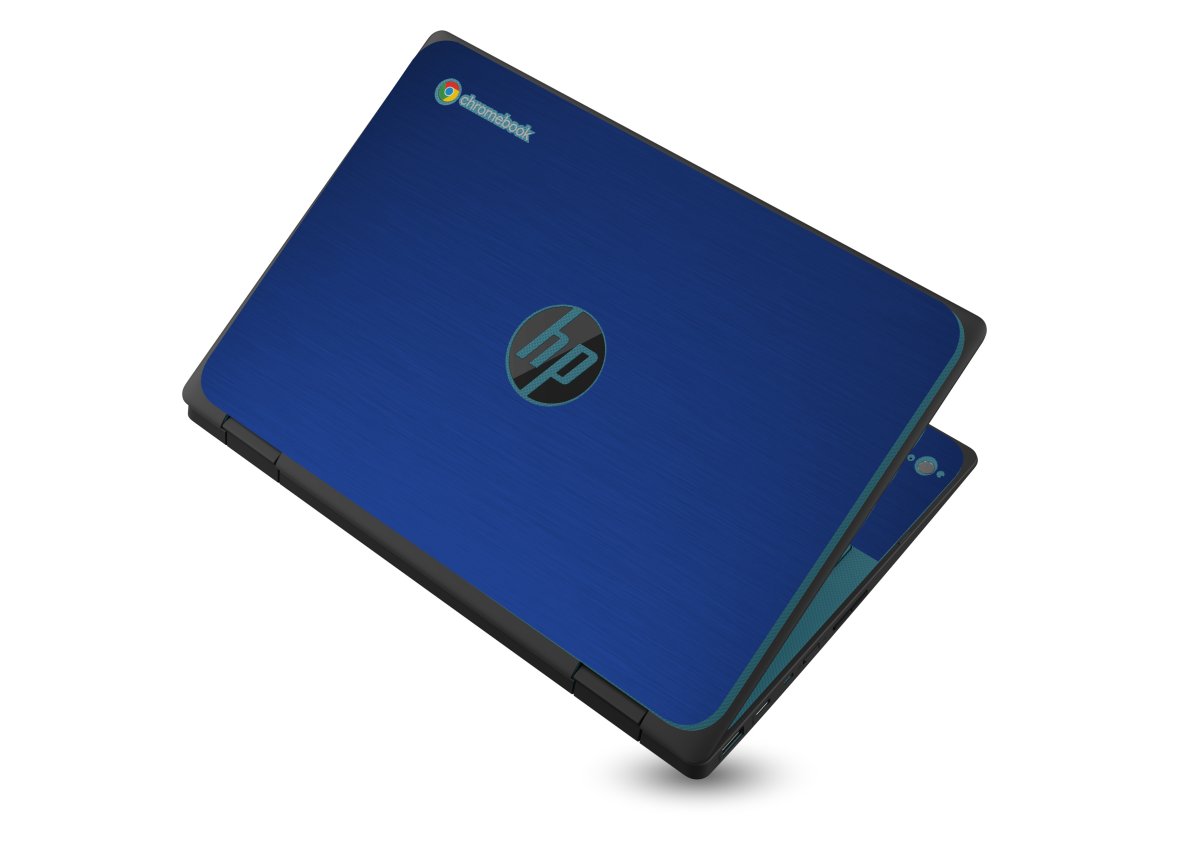 HP Chromebook X360 11 G3 EE MTS BLUE Laptop Skin