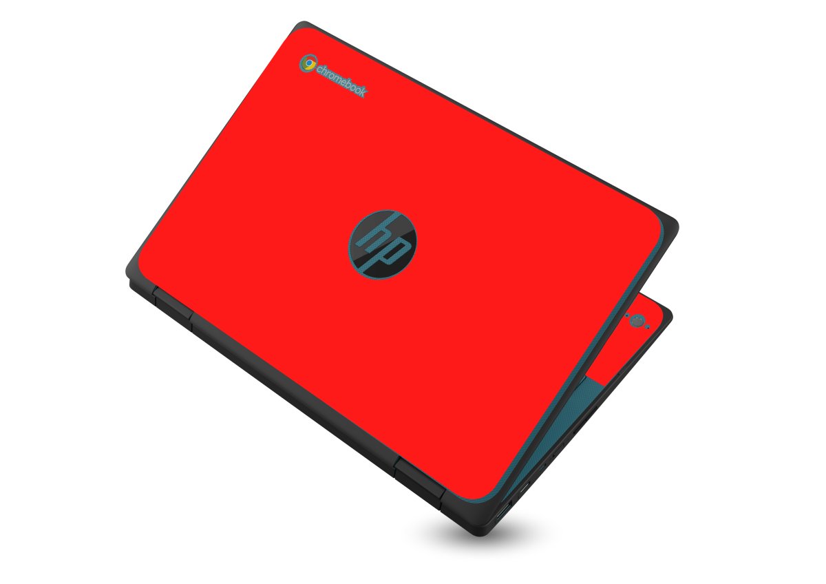 HP Chromebook X360 11 G3 EE RED Laptop Skin