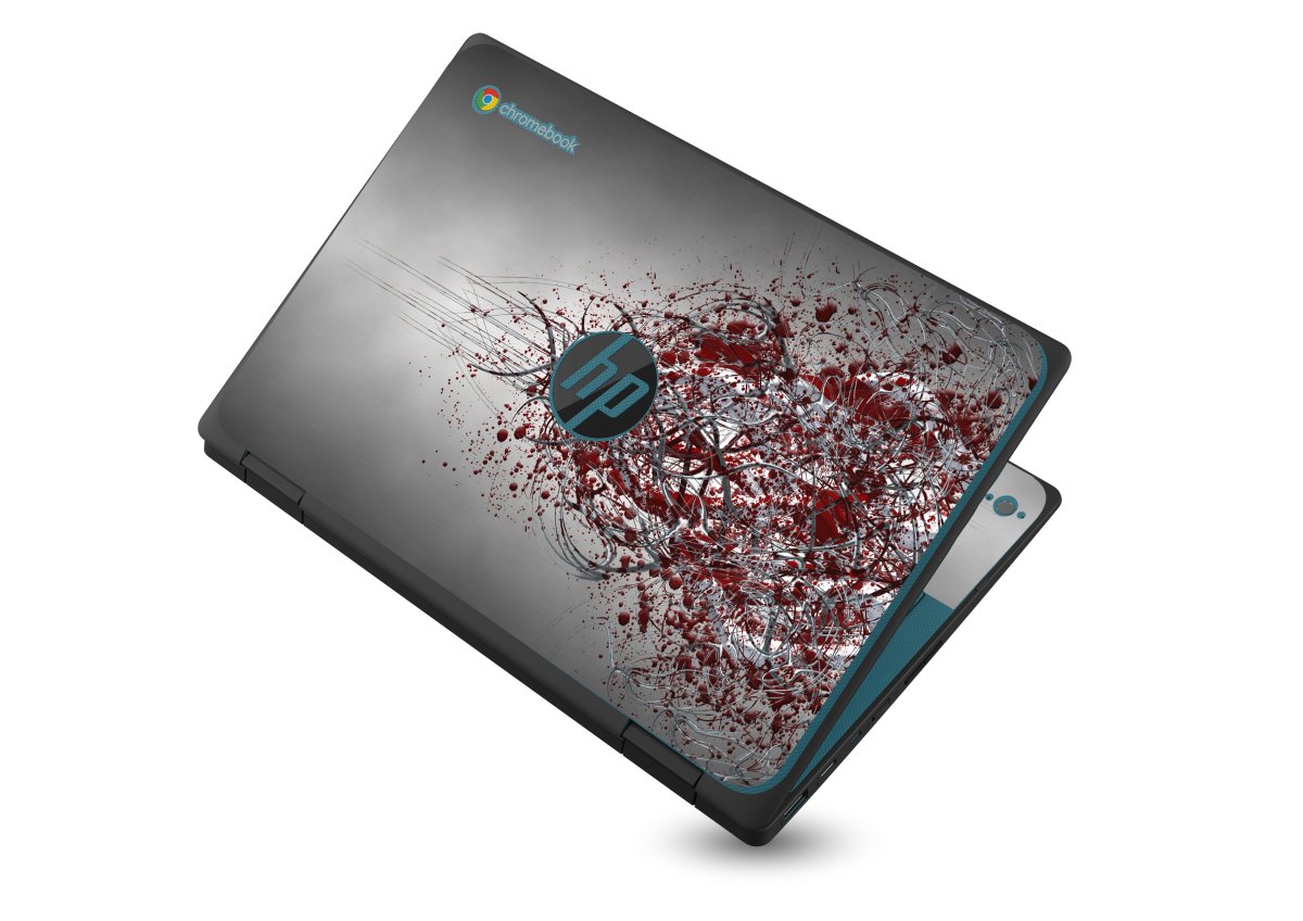 HP Chromebook X360 11 G3 EE TRIBAL GRUNGE Laptop Skin