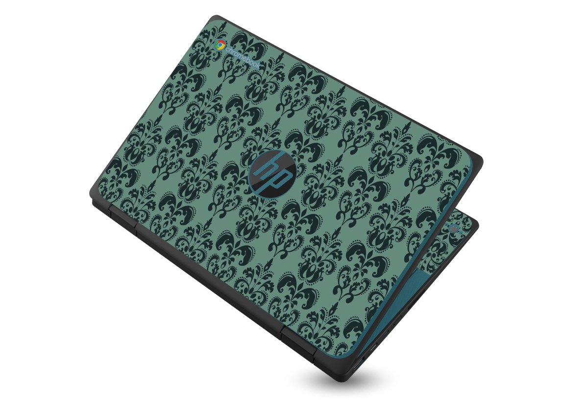 HP Chromebook X360 11 G3 EE VICTORIAN WALLPAPER Laptop Skin