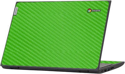 IBM/Lenovo Chromebook 100E G2 AST GREEN CARBON FIBER Laptop Skin