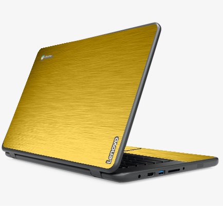 IBM/Lenovo Chromebook 100e MTS GOLD Laptop Skin