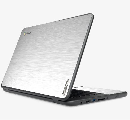 IBM/Lenovo Chromebook 100e MTS#1 (ALUMINUM) Laptop Skin