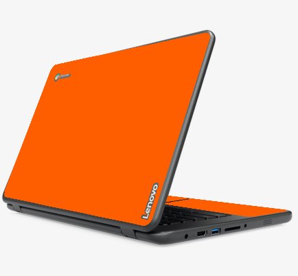 IBM/Lenovo Chromebook 100e ORANGE  Laptop Skin