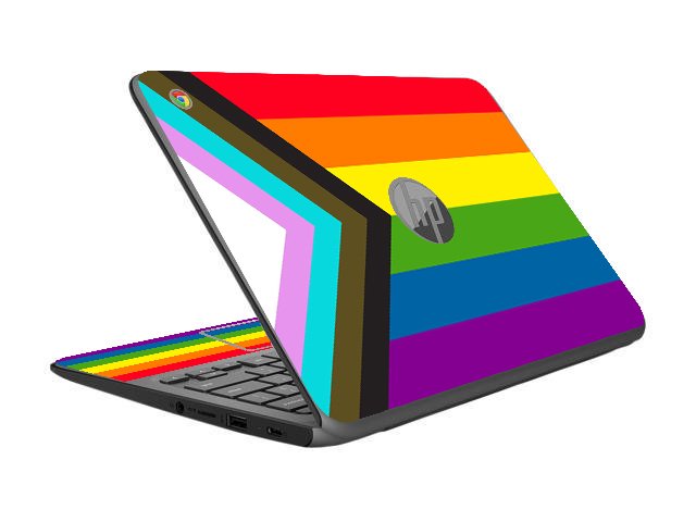 HP Chromebook 11 G6 EE PROGRESSIVE PRIDE FLAG Laptop Skin