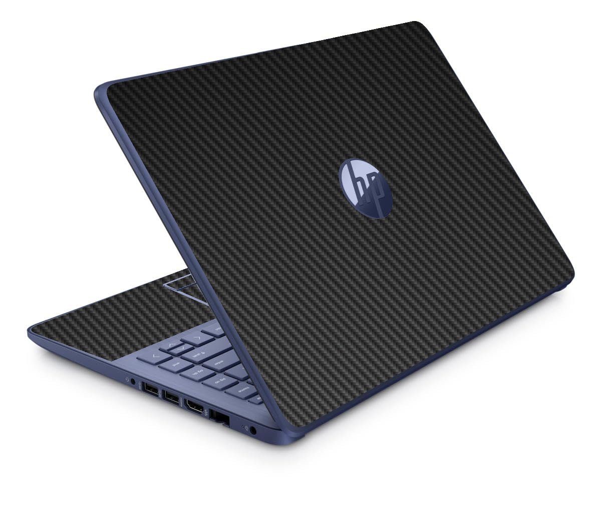 HP NoteBook 14-CF2111WM BLACK CARBON FIBER Laptop Skin