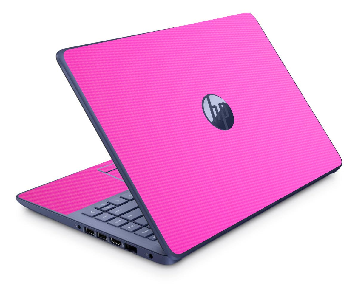 HP NoteBook 14-CF2111WM PINK CARBON FIBER Laptop Skin