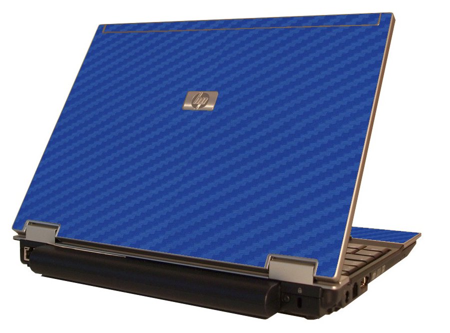 Blue Carbon Fiber  HP Elitebook 2530P Laptop Skin