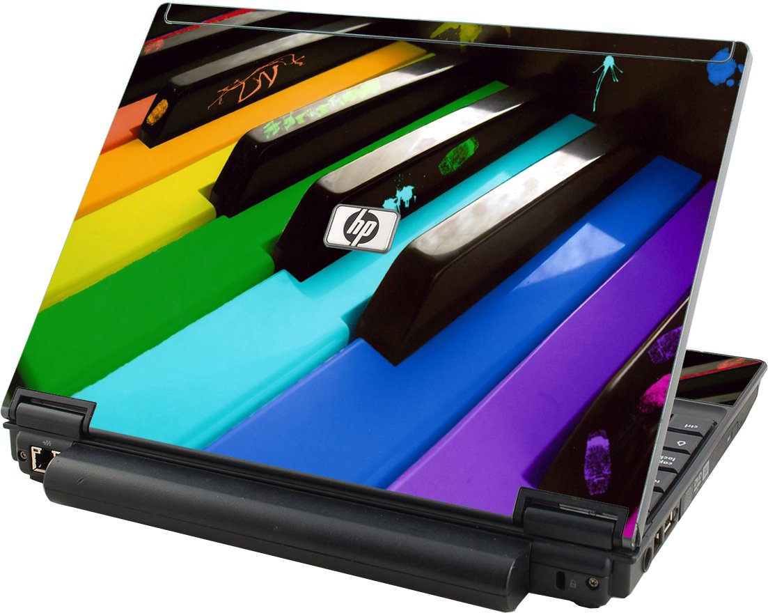 Colorful Piano HP Elitebook 2530P Laptop Skin