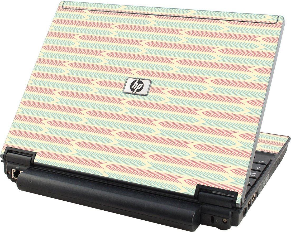 Crazy Circus Stripes HP Elitebook 2530P Laptop Skin