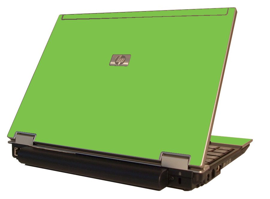 Green HP Elitebook 2530P Laptop Skin