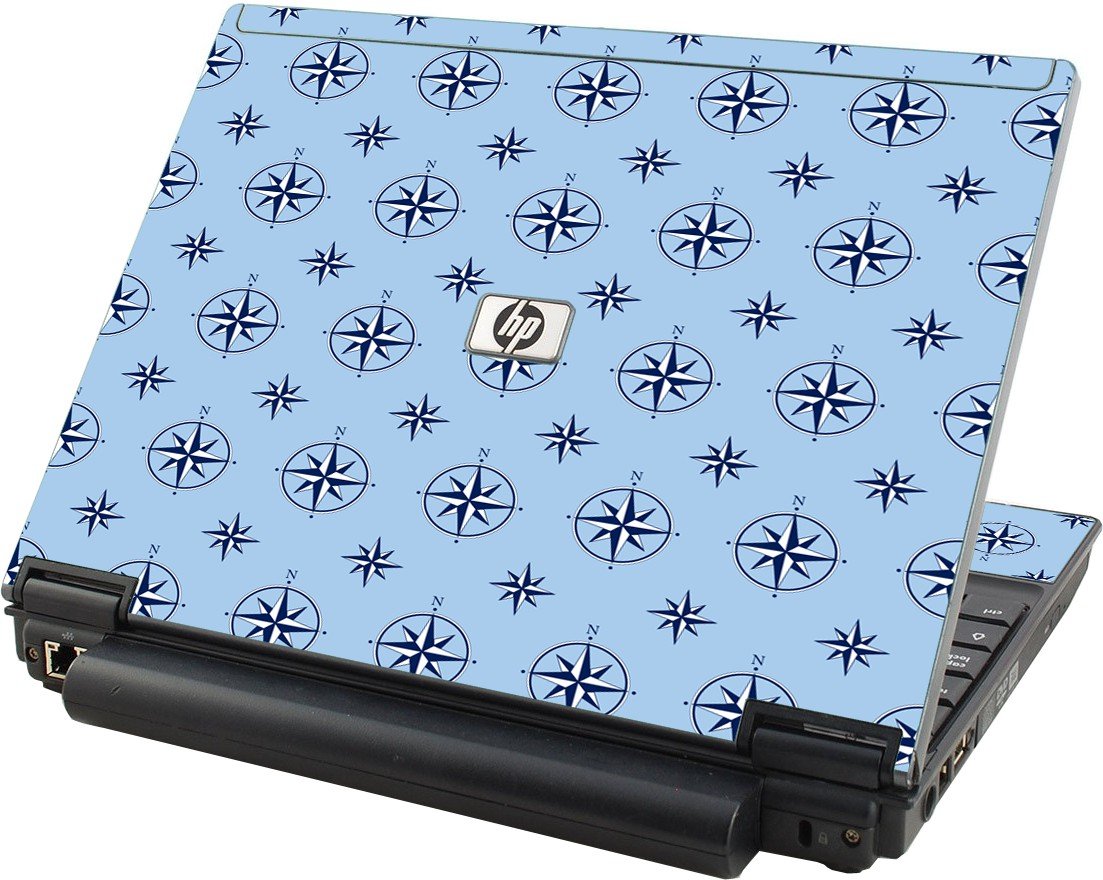 Nautical Blue  HP Elitebook 2530P Laptop Skin