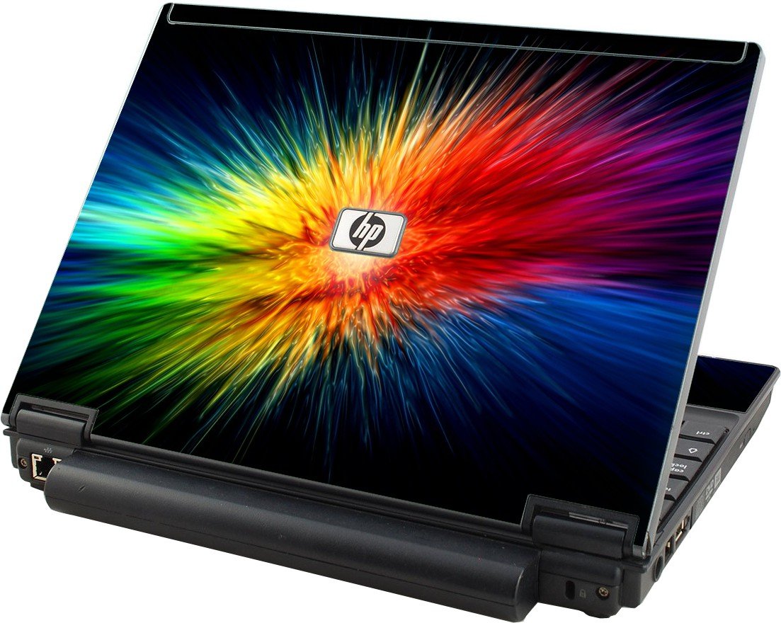 Rainbow Burst HP Elitebook 2530P Laptop Skin