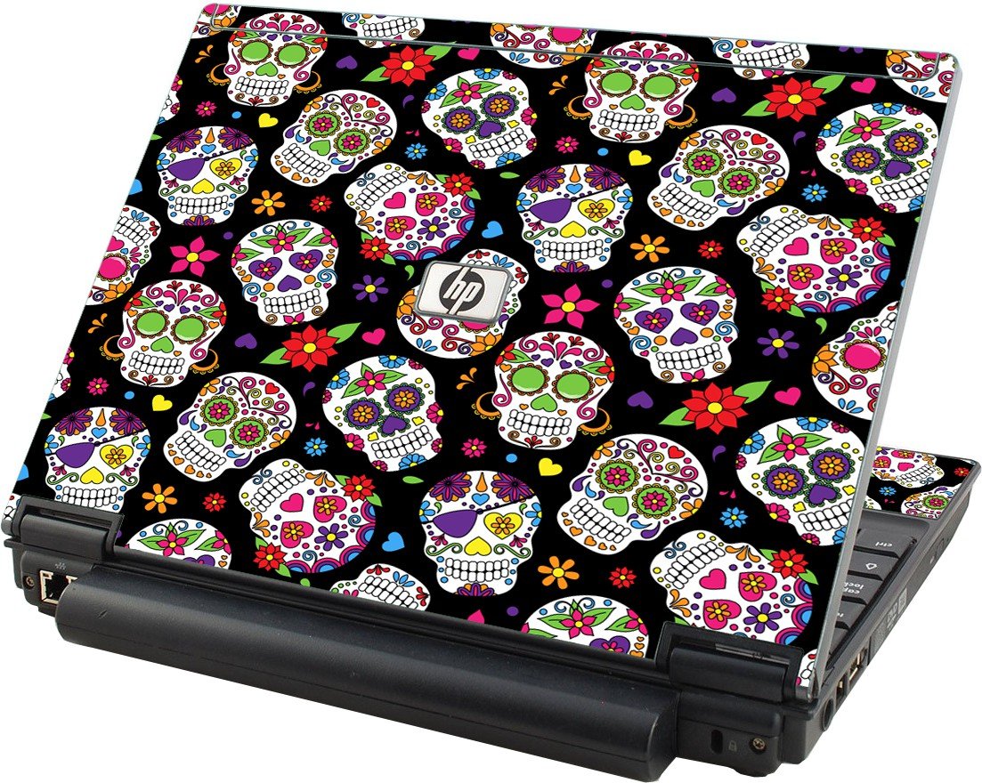 Sugar Skulls HP Elitebook 2530P Laptop Skin