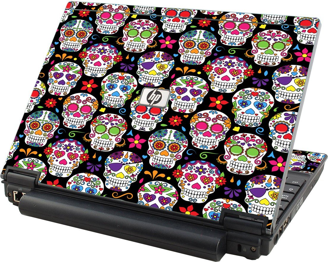 Sugar Skulls Seven HP Elitebook 2530P Laptop Skin