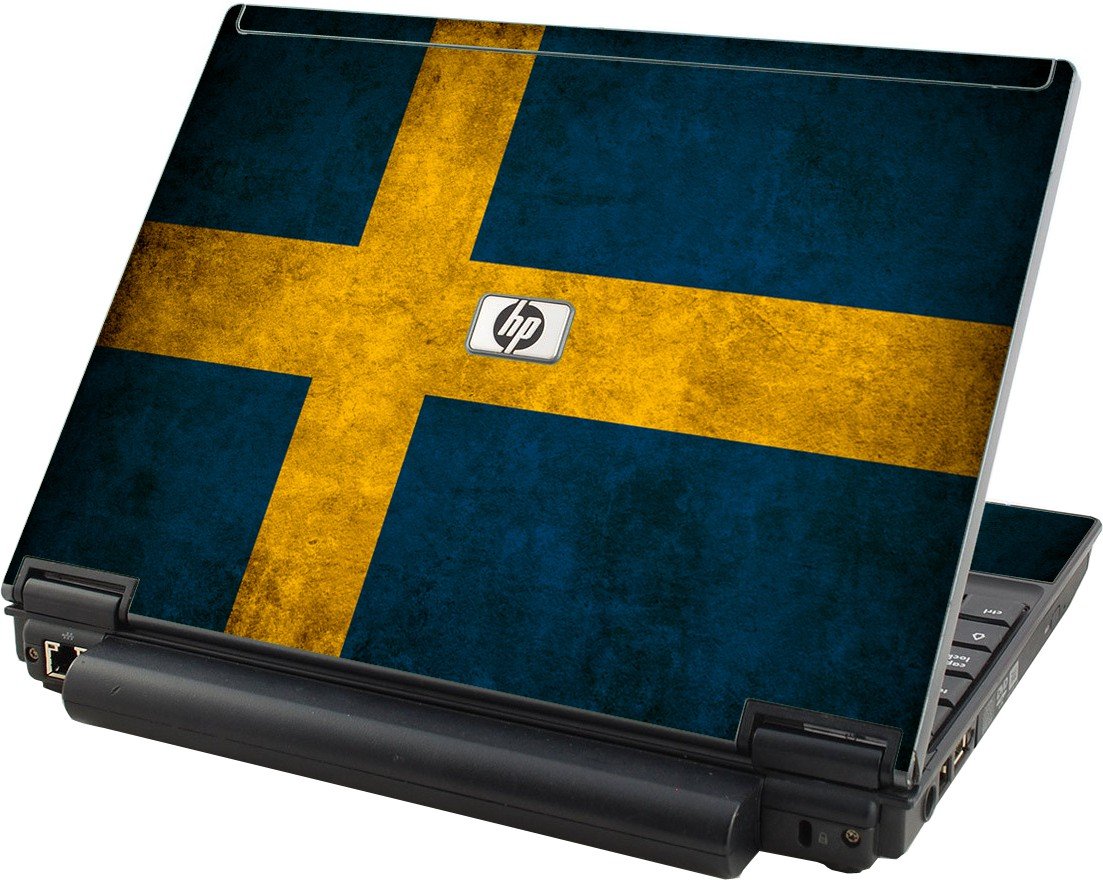 Swedish Flag HP Elitebook 2530P Laptop Skin