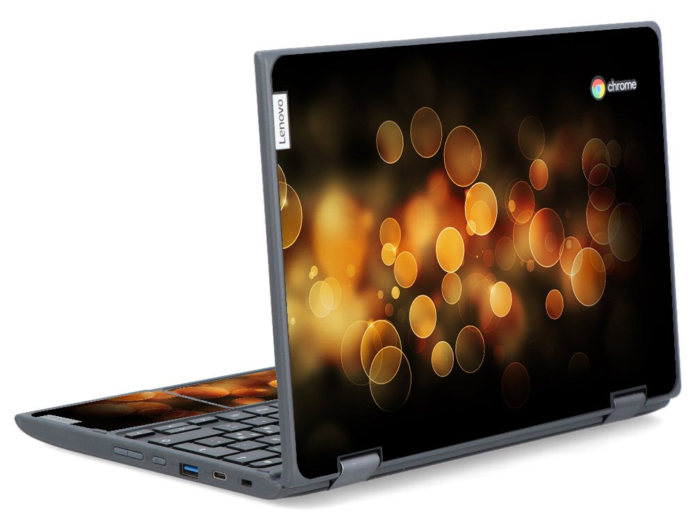 IBM/Lenovo Chromebook 300e G2 AST BOKEH FIREFLY Laptop Skin