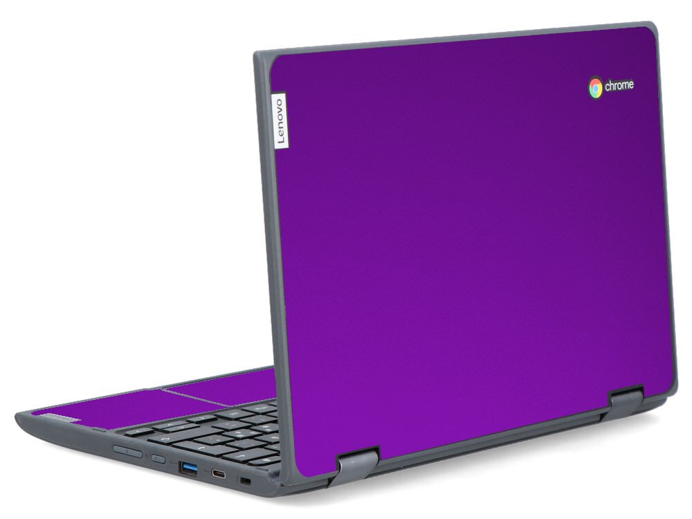 IBM/Lenovo Chromebook 300e G2 MTR CHROME PURPLE Laptop Skin