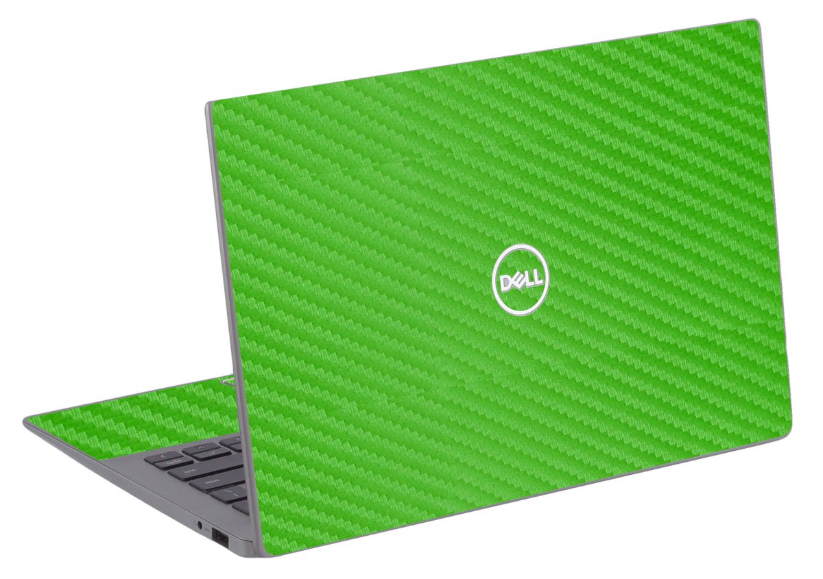 Dell Latitude 3301 GREEN CARBON FIBER Laptop Skin