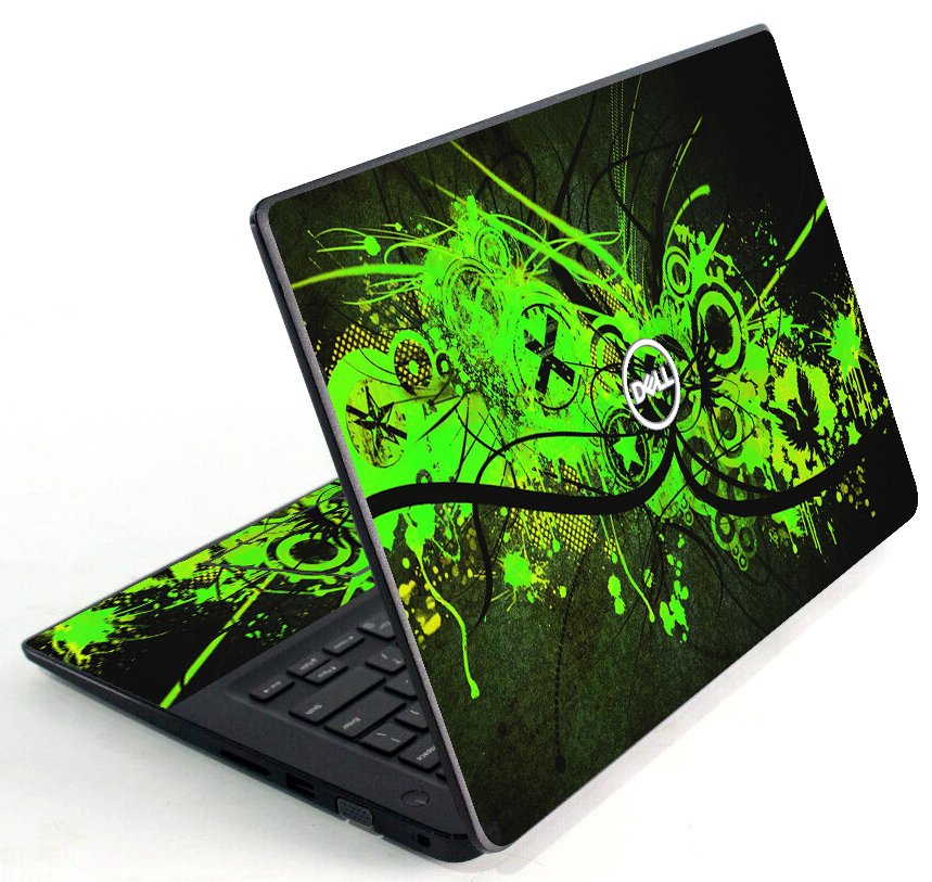 Dell Latitude 3420 GRAFFITI GREEN Laptop Skin