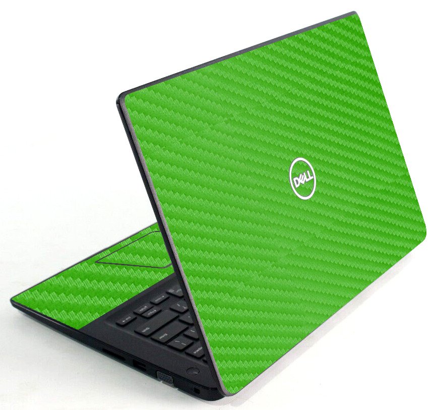 Dell Latitude 3400 GREEN CARBON FIBER Laptop Skin