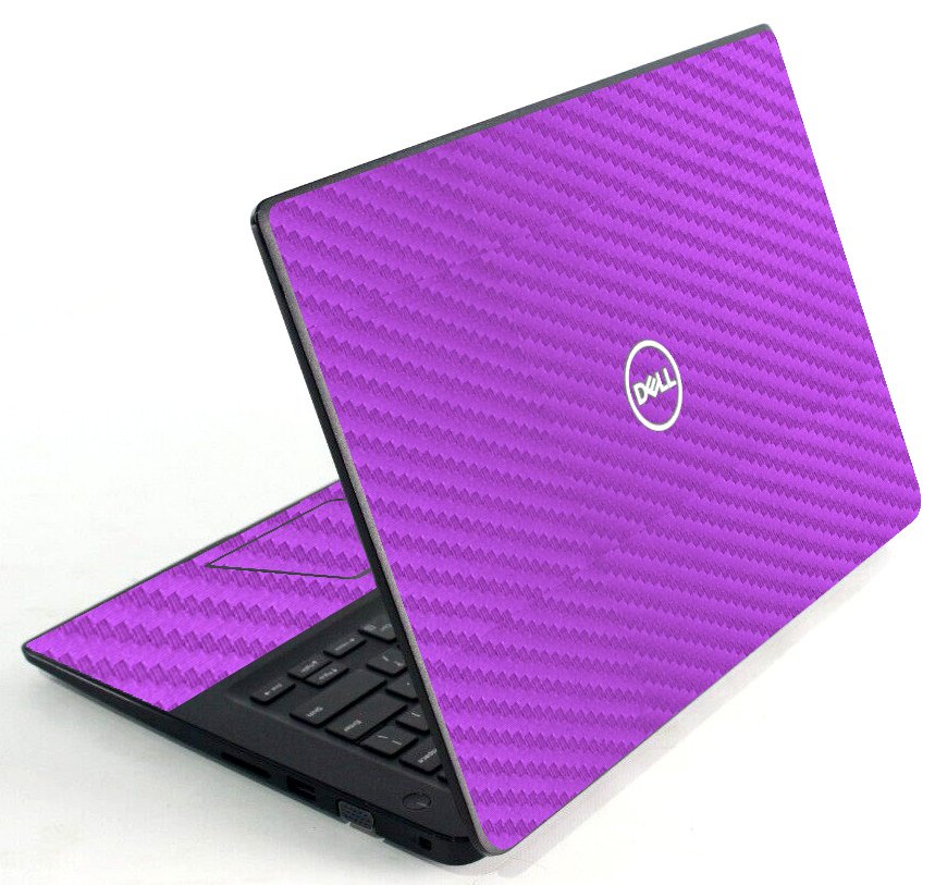 Dell Latitude 3400 PURPLE CARBON FIBER Laptop Skin