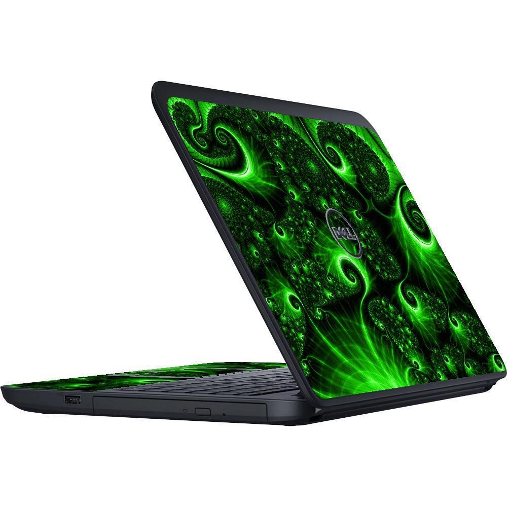 Dell Latitude 3440 GREEN SWIRLS Laptop Skin