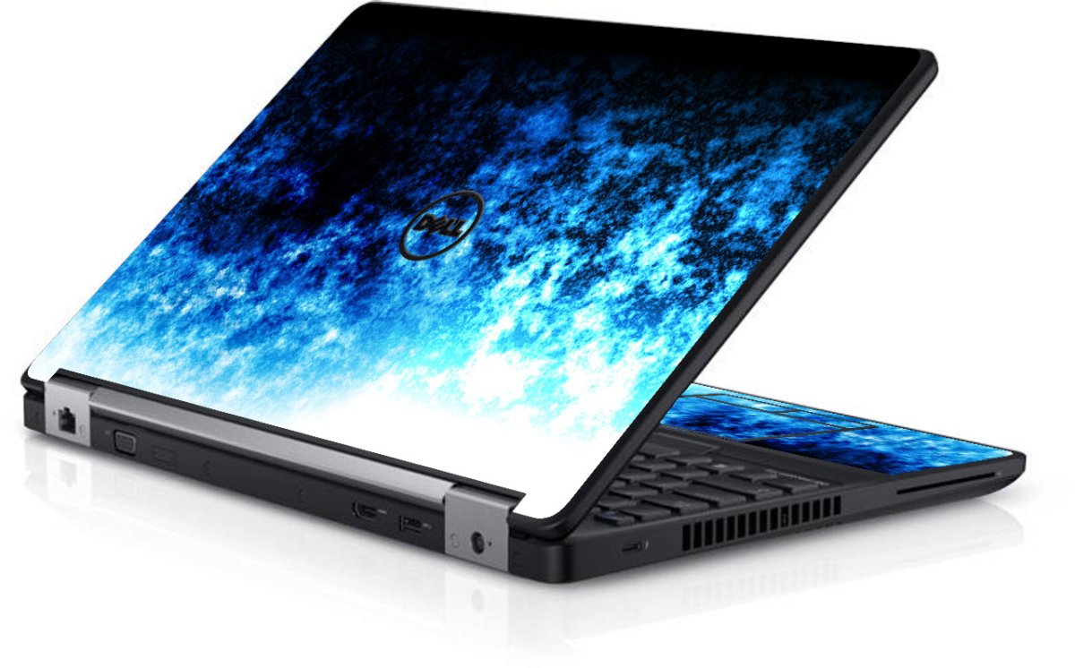 Dell Precision 3510 3520 3530 ABSTRACT FLAMES Laptop Skin