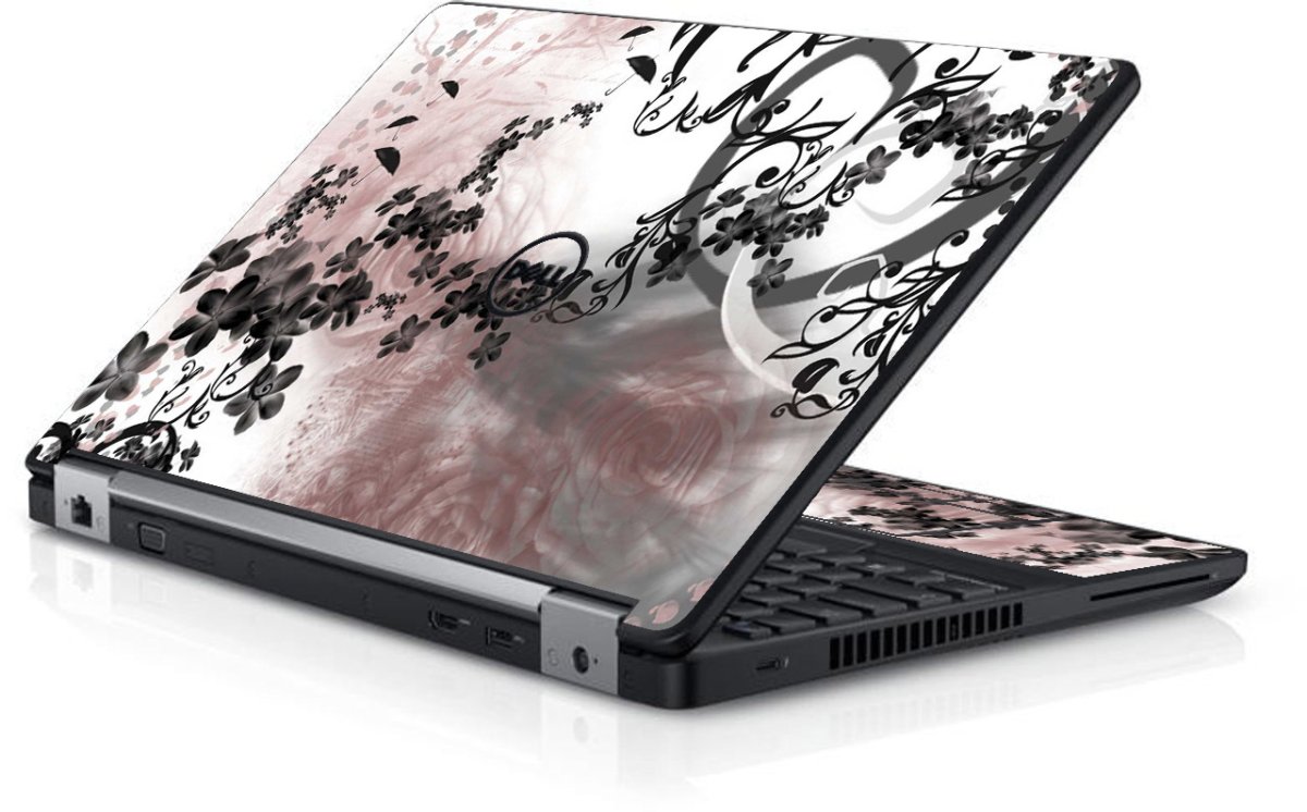 Dell Precision 3510 3520 3530 FLOWERS AND UMBRELLAS Laptop Skin