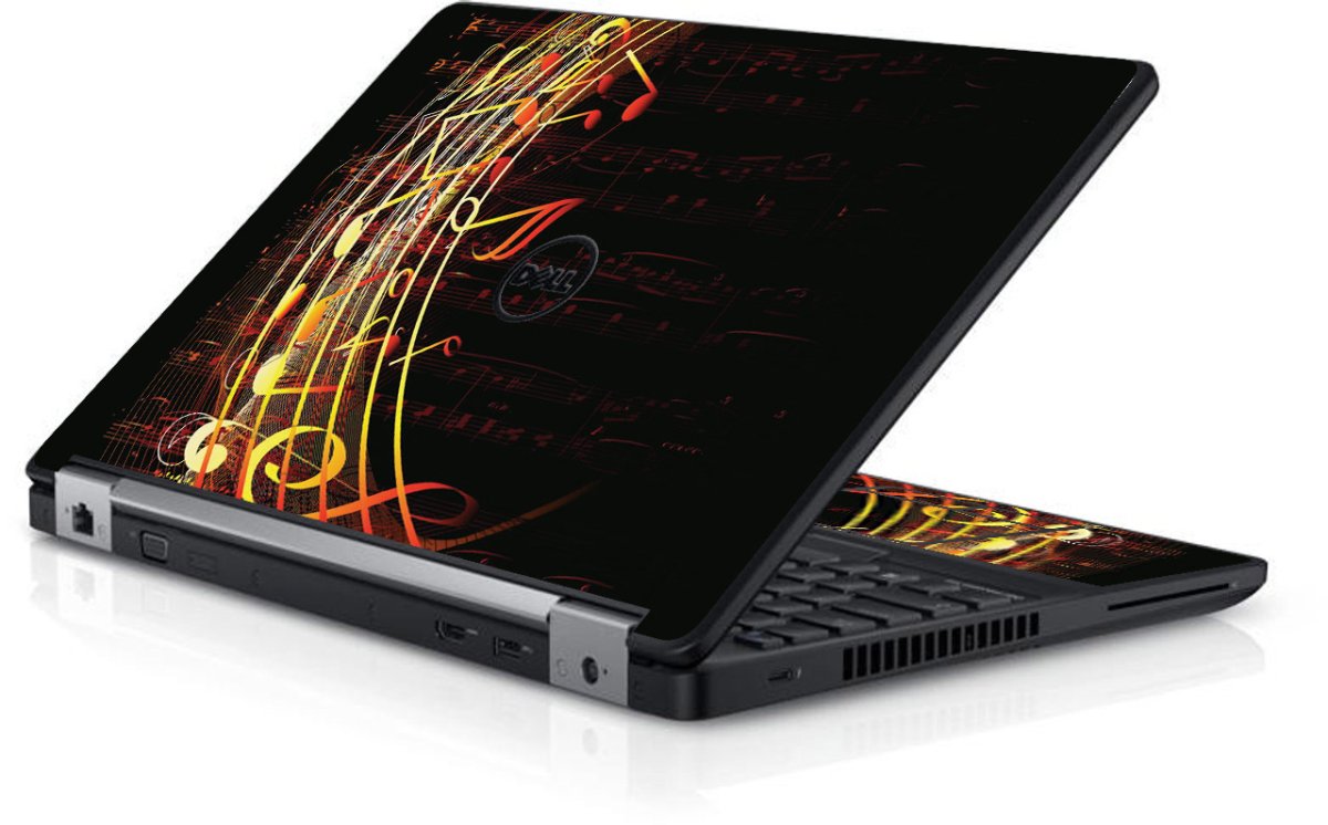 Dell Precision 3510 3520 3530 FLOWING NOTES Laptop Skin