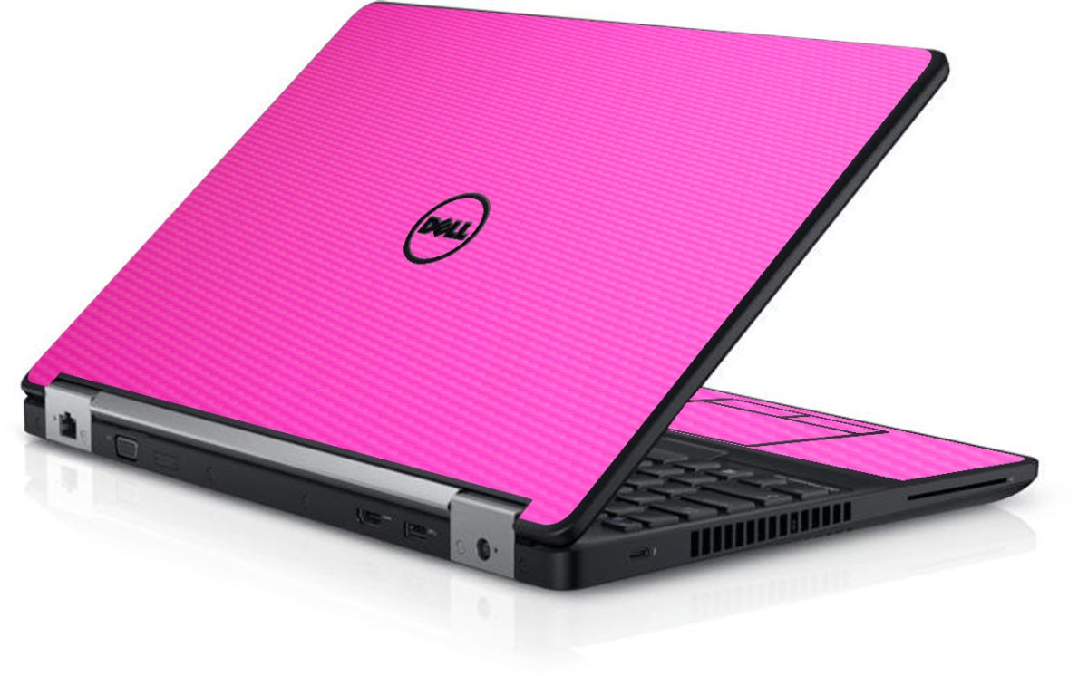 Dell Precision 3510 3520 3530 PINK CARBON FIBER Laptop Skin