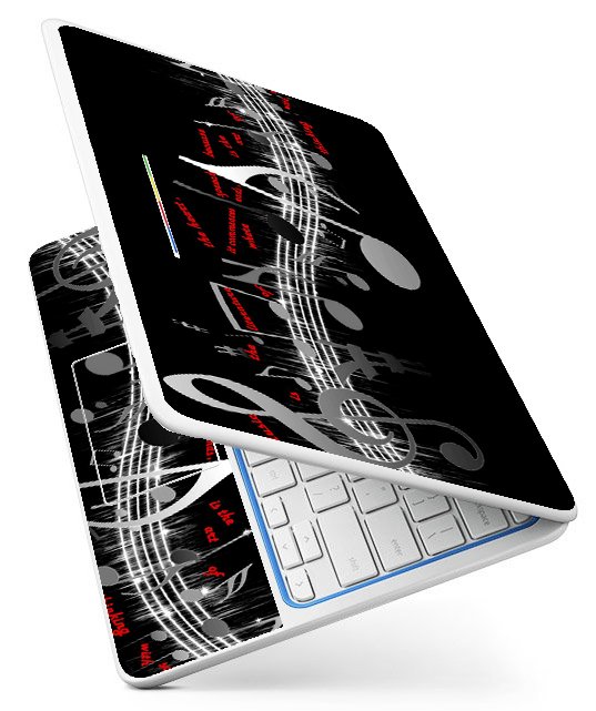 HP Chromebook 11 1101 MUSIC NOTES Laptop Skin
