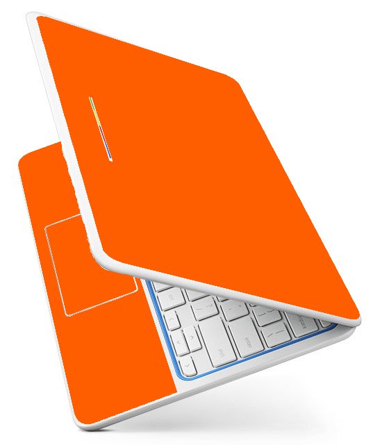 HP Chromebook 11 1101 ORANGE Laptop Skin