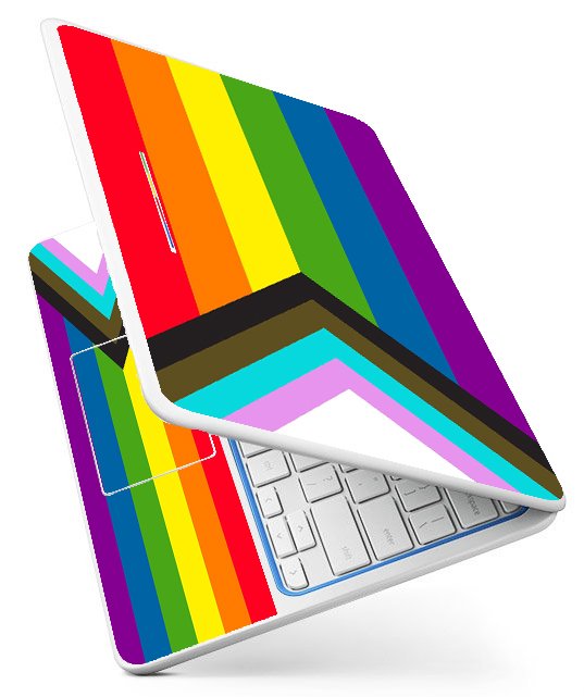 HP Chromebook 11 1101 PROGRESSIVE PRIDE FLAG Laptop Skin