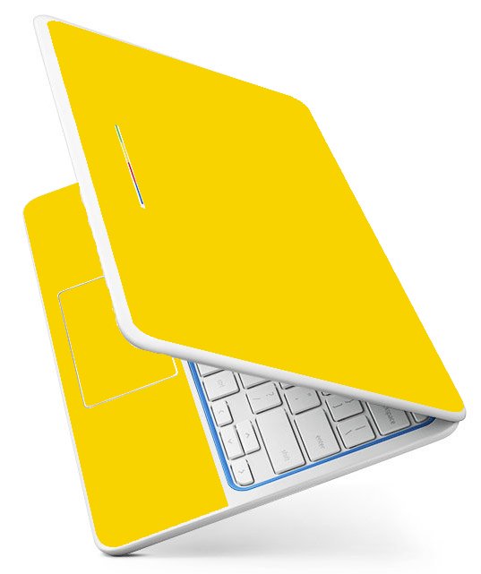 HP Chromebook 11 1101 YELLOW Laptop Skin