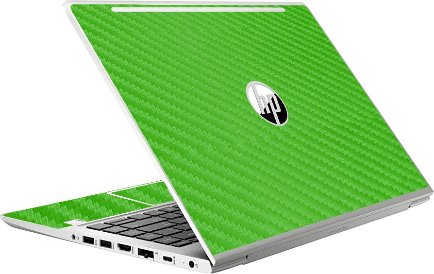 HP ProBook 445 G8 GREEN CARBON FIBER Laptop Skin