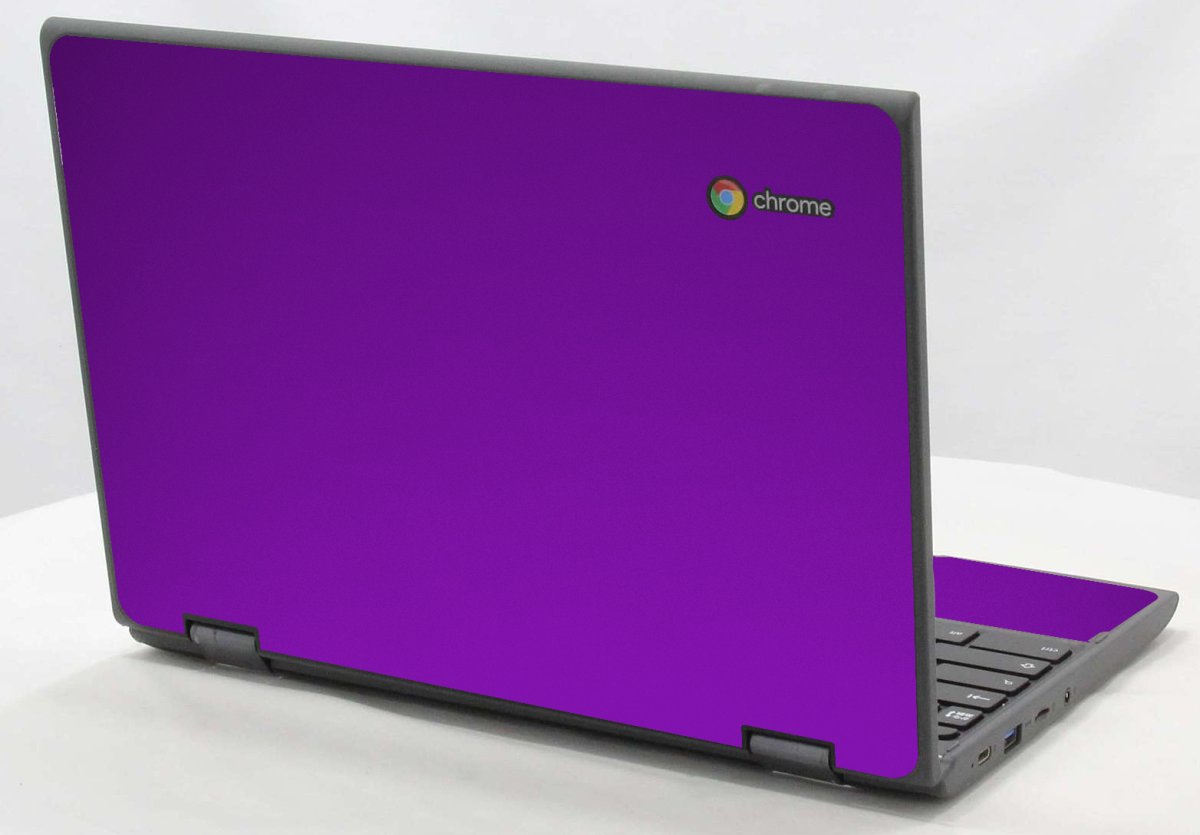 IBM/Lenovo Chromebook 500e G1 CHROME PURPLE Laptop Skin