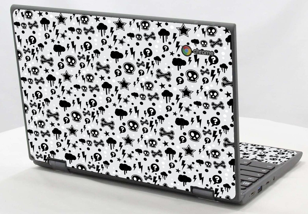 IBM/Lenovo Chromebook 500e G1  PUNK ROCK PATTERN Laptop Skin