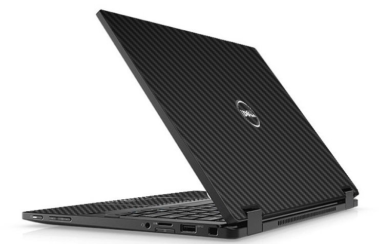 Dell Latitude 5289 BLACK CARBON FIBER Laptop Skin