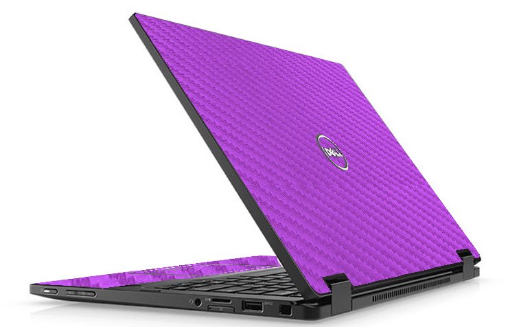Dell Latitude 5289 PURPLE CARBON FIBER Laptop Skin